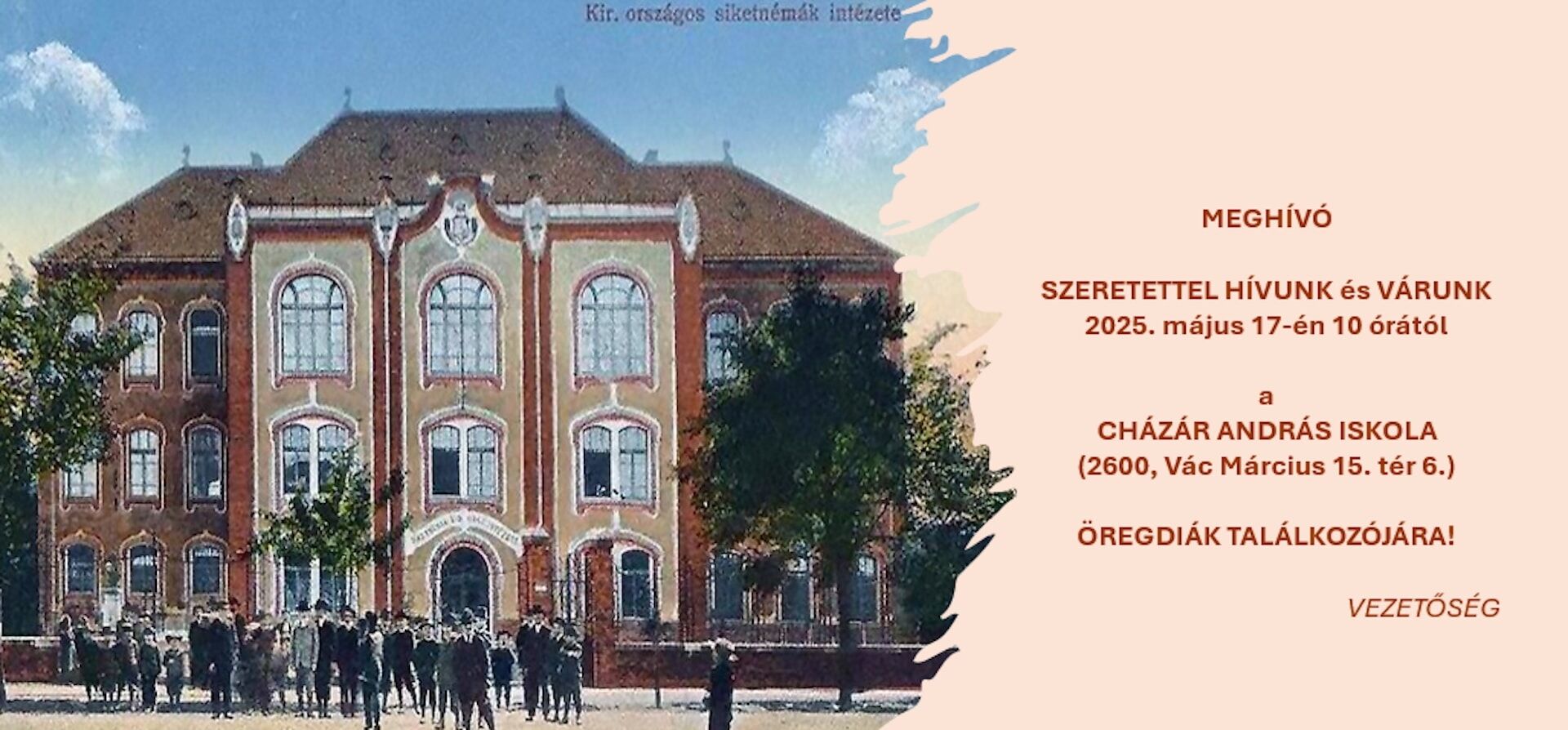 Oregdiak Talalkozo Meghivo 2025